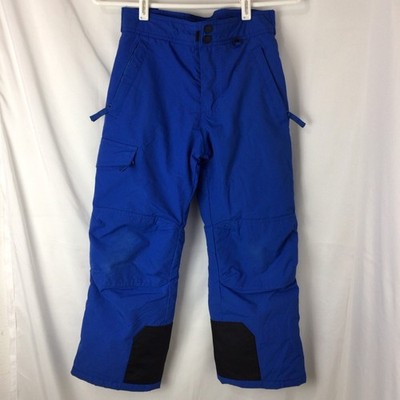 Slalom Youth Size 8 M Adjustable Waist Ski Snow Pants Ski Snowboard Blue Winter