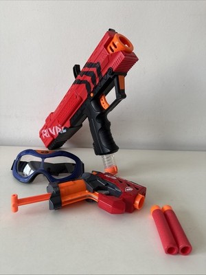 Nerf Rival Apollo XV-700 Red Blaster Gun Plus Schutzbrille & Mega Bigshock