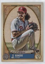 2021 Topps Gypsy Queen Team Script Font Swap JoJo Romero #75 01pp