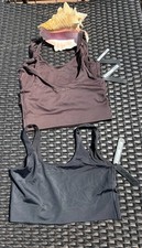SKIMS x NIKE Shine Scoop Neck Longline Bra NW...