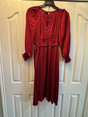 chinese dress ladies Open Back Long Sleeve Midi Dress – HAE-us main image 1