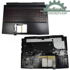 Palmrest For MSI Katana GF66 MS-1581 MS-1582 11UE 11UG Keyboard Red Backlit New