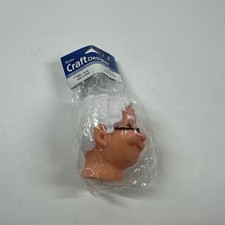 Darice Craft Designer 12026-P Old Woman Head 3" New In Package