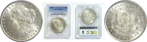 1898 Morgan Dollar   -   PCGS MS-65