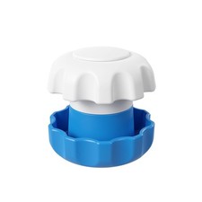 EZY DOSE Pill Crusher and Grinder for Vitamins, Tablets with Large, Blue