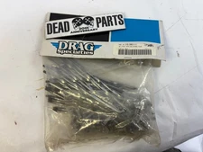 Harley chrome twisted 16" 40 spoke nipple set DS-380111