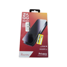 ZAGG Apple iPhone 15 Pro Glass Elite Privacy Screen Protector