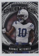 2024 Topps Finest Debut Adonai Mitchell #D-10 0b3