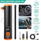 Portable Cordless Car Tire Inflator&Safety Hammer Rechargeable Electric Air Pump