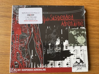 Yoni Gileadi CD Suspended Adrenaline New & sealed Promo Amphibious Zoo AZ-001