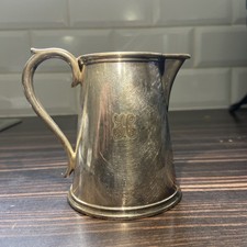Victorian  Silver plated Milk Jug Full Hallmarks