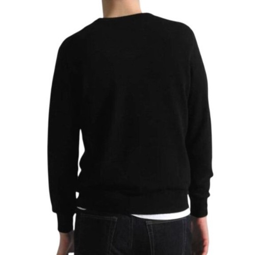 J.Crew Men's Sz S Black Cashmere Crewneck Sweater Lightweight Preppy BE895 - Picture 3 of 11