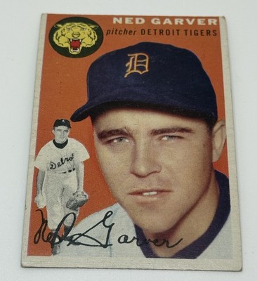 Ned Garver 1954 Topps #44 - Detroit Tigers