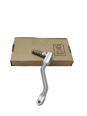 RALLYE SCHALTHEBEL SILBER PASSEND FÜR ROYAL ENFIELD NEW HIMALAYAN 450
