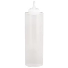 Tablecraft 124C-1 Squeeze Bottle, Natural, 24 Oz, Pk12