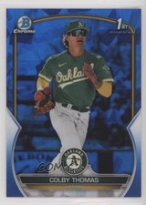 2023 Bowman Sapphire Edition Chrome Prospects Colby Thomas #BCP-32 4ka