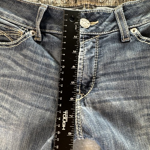 Ariat REAL Denim Jeans Arrow MR Boot Damen 30L blau Western - Bild 4 von 23