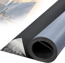 50Mil EPDM Waterproofing Membrane for Roof Underlayment 16.5Ft X 40In - Self-Adh