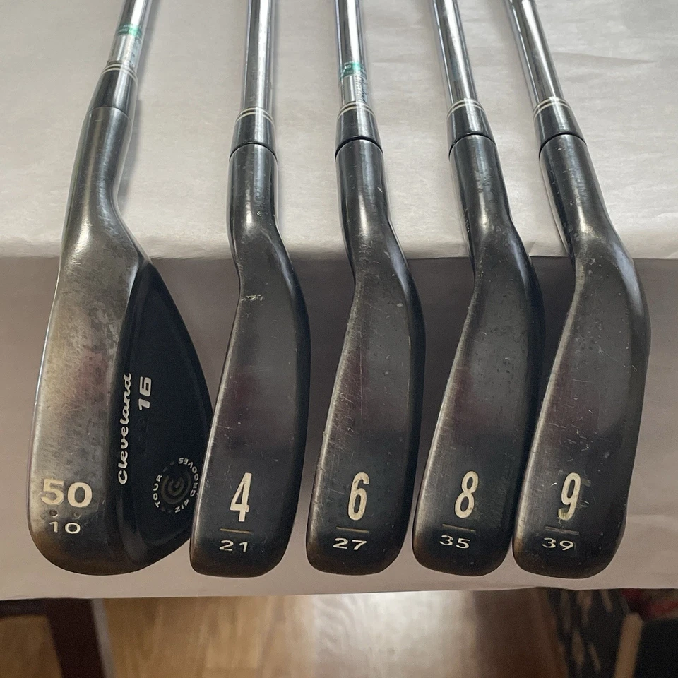 Cleveland CG16 Hierros 4 6 8 9 Cuña de hueco 50° 10 Rebote Tracción Cuña Acero Derecha Foto 4 de 4