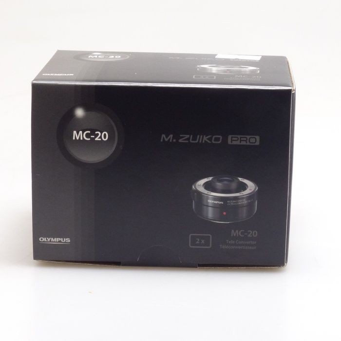 Olympus MC-20 M.Zuiko Digital 2x Teleconverter Lens Black
