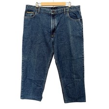 McKenzie Tribe Jeans 42x34 (42x29) Blue Denim USA Made Cowboy Standard Quality