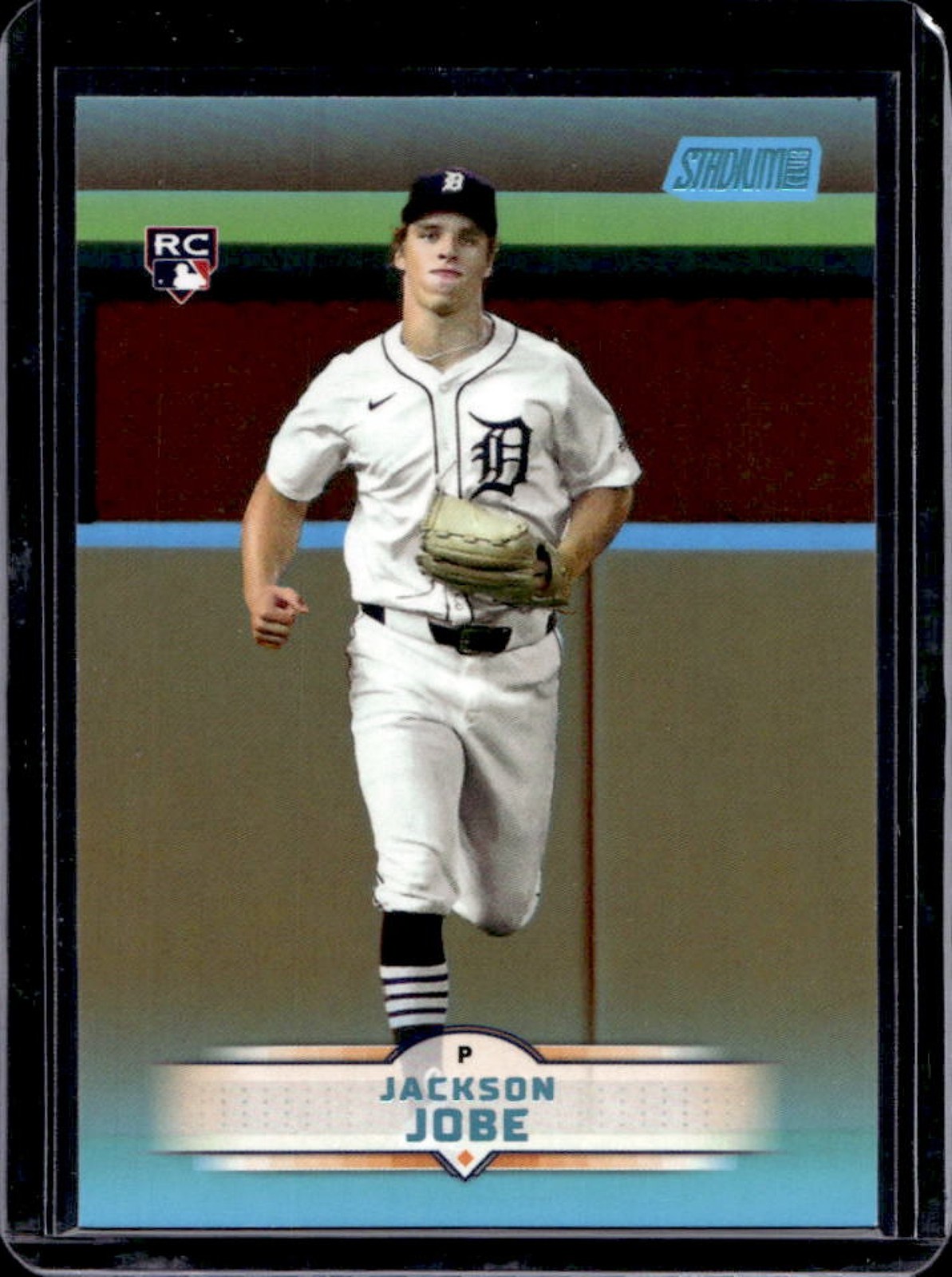 2025 Topps Stadium Club Jackson Jobe RC Light Blue Foil Rookie #50 Tigers
