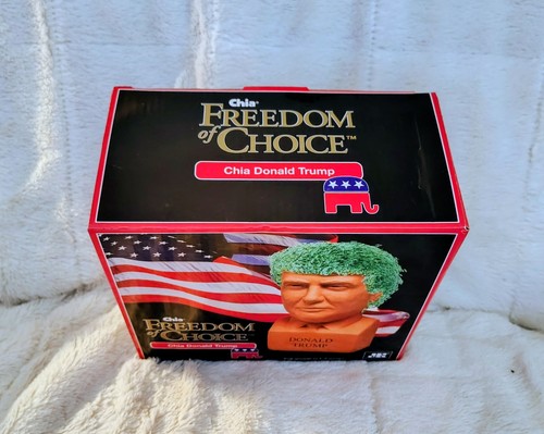 BRAND NEW Chia Donald Trump Plant Freedom of Choice Collectable Chia Pet - Picture 4 of 5