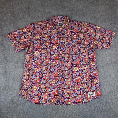RSVLTS Shirt Mens 3XL New Found Glory Love Overload Band Psychedelic Limited Ed.