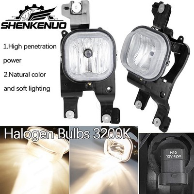 Halogen Fog Lights For 08-2010 Ford F250 F350 F450 F550 Super Duty Bumper Lamps