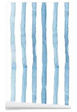 Self Adhesive Liner Boho Contact Shelf Paper for 17.3 inch x 118 in Blue