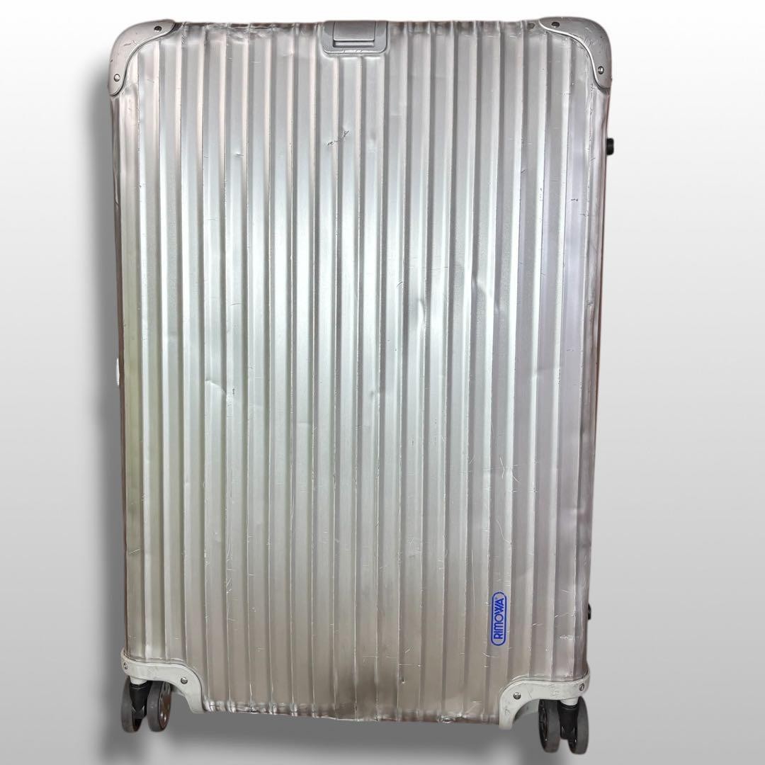 Rimowa Topas Silver 4-wheels Carry Case Suitcase 932.77 From Japan