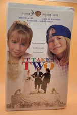 It Takes Two VHS 1996 Mary Kate & Ashley Olsen Clamshell **Buy 2 Get 1 Free**