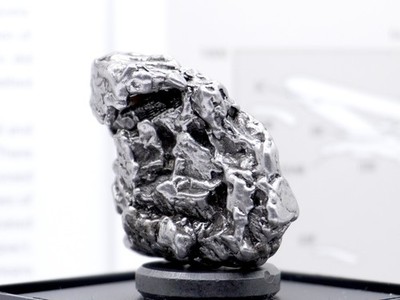 Campo del Cielo Meteorite: Authentic Iron Space Rock with Display Box