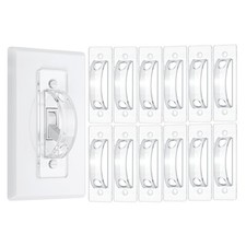 12 Pack Light Switch Guard Cover Light Switch Blocker Child Proof NEW