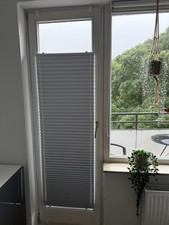 Thermo Plissee Verdunklungsrollo Rollo für Balkontüren