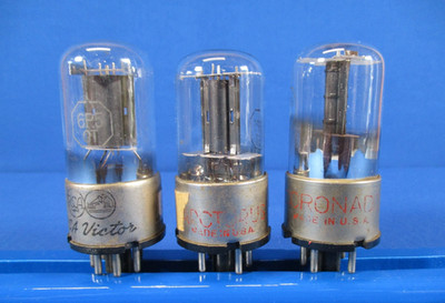 RCA 6P5GT Vacuum Tubes Lot of 3  TV-7 Tested Strong