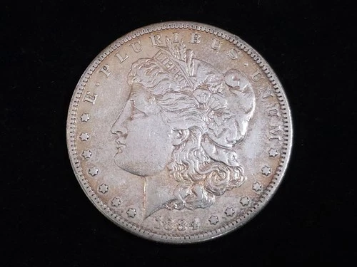 1884-S Morgan Silver Dollar Extremely Fine 151016