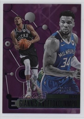 2022-23 Panini Chronicles Essentials Purple /49 Giannis Antetokounmpo #232 0z5