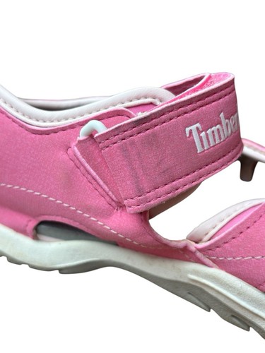Timberland Girls Sandals Youth Size 5 Pink - Picture 9 of 11