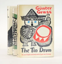 Günter Grass / DANZIG TRIOLOGY THE TIN DRUM CAT AND MOUSE DOG Signed 1st ed
