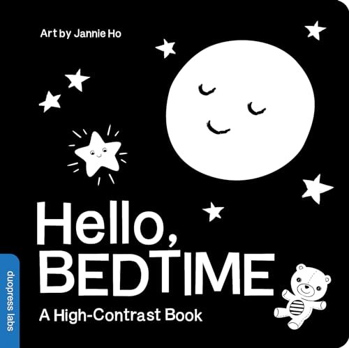Hello, Bedtime: A Perfect High-Contrast Black-and-White Board Book for a Baby S - Image 2