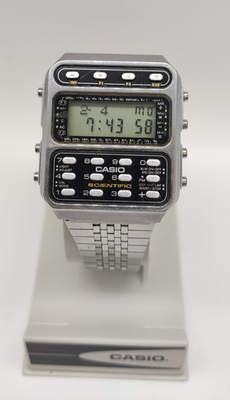 Casio Scientific Cfx-200 197 Stainless Steel Men's Watch Japan for