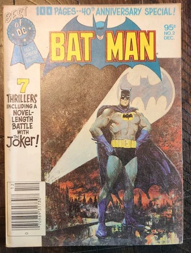 Vintage 1979 - Batman: Best Of DC Blue Ribbon Digest No. 2
