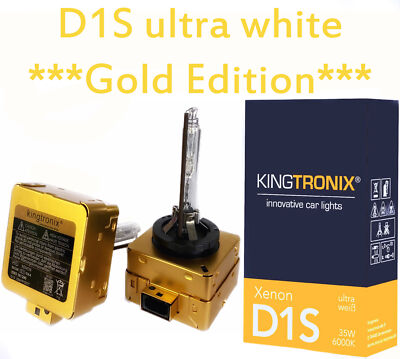 2x D1S XENON Brenner GOLD 6000K für Mercedes E-Klasse W210 W211 W212 Limo Kombi
