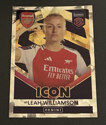 LEAH WILLIAMSON ICON WSL 2025 #67 Women's Super League - Panini Arsenal England
