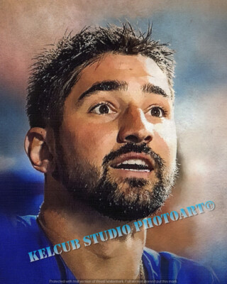 Nicholas Castellanos ~ Chicago Cubs ~Various Size Oil Style Art Print HeartThrob