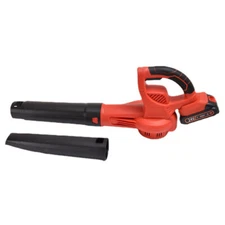 Handheld Electric Soot Blower Hair Dryer Cordless Leaf Blower W/Battery &Charger