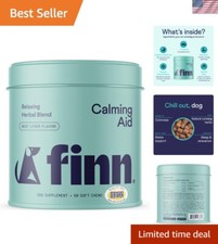 Melatonin-Infused Dog Calming Chews Delicious Soft Treats for Relaxation