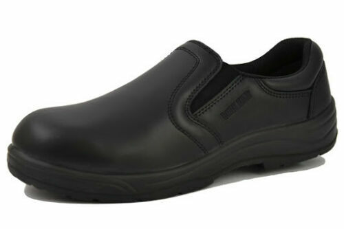 Work Zone  NON-SLIP Shoes Resistant Non Marking for Kitchen Bathroom [Black] - Picture 1 of 5