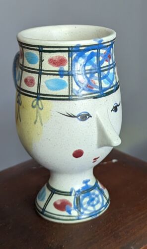 Bjorn Wiinblad Inspired Face Cup Fitz & Floyd - Picture 1 of 6